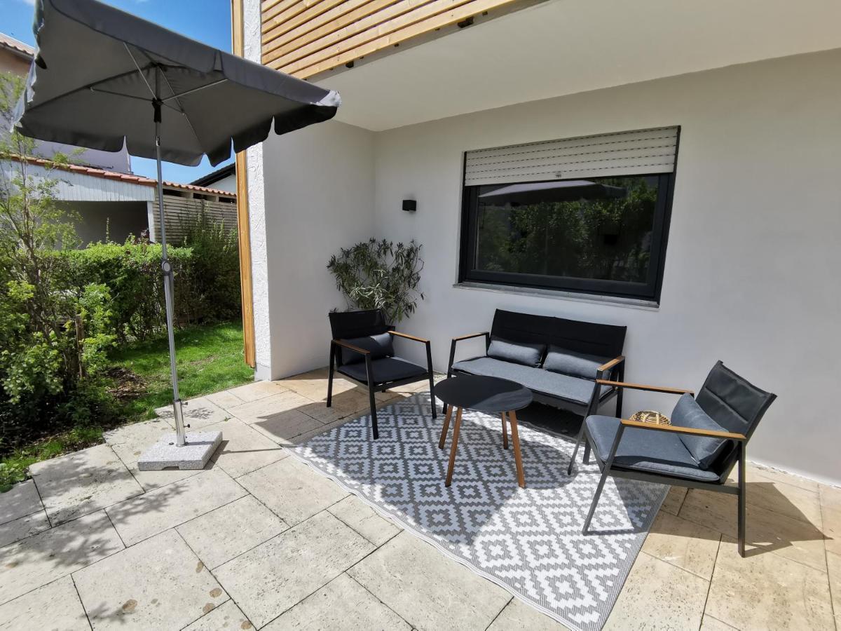 Moderne Ferienwohnungen Mit Designbad Petting ภายนอก รูปภาพ